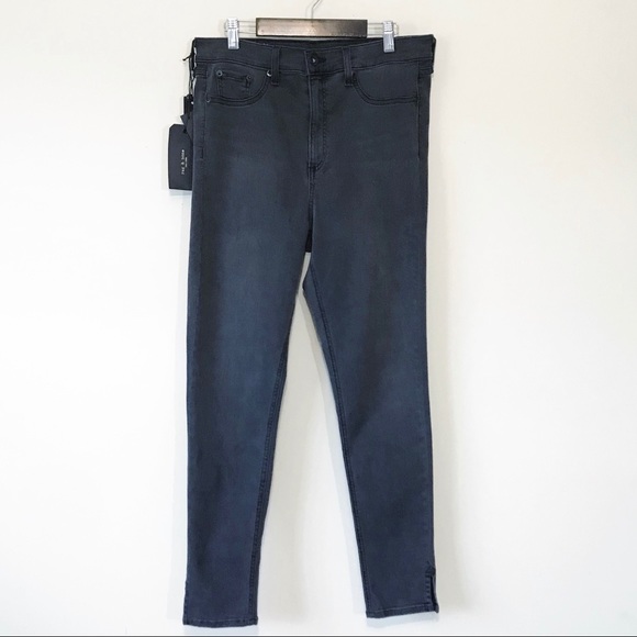 SOLD rag & bone High Rise Split Ankle Skinny Jeans - Picture 2 of 8